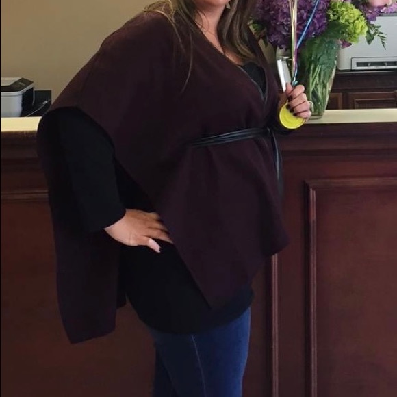 New York & Co Sweater L/XL belted waist - Picture 2 of 8